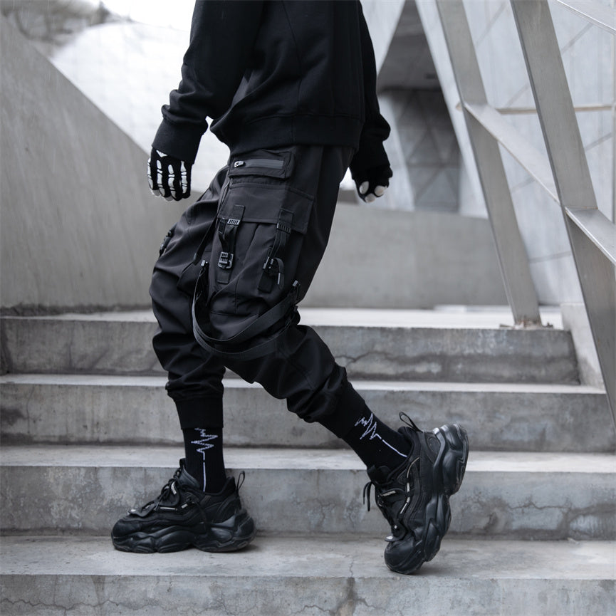 Paratrooper Matte Black Joggers