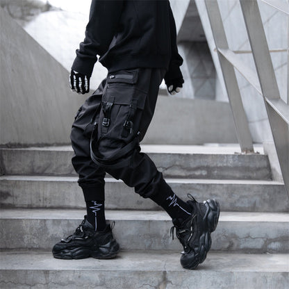 Paratrooper Matte Black Joggers