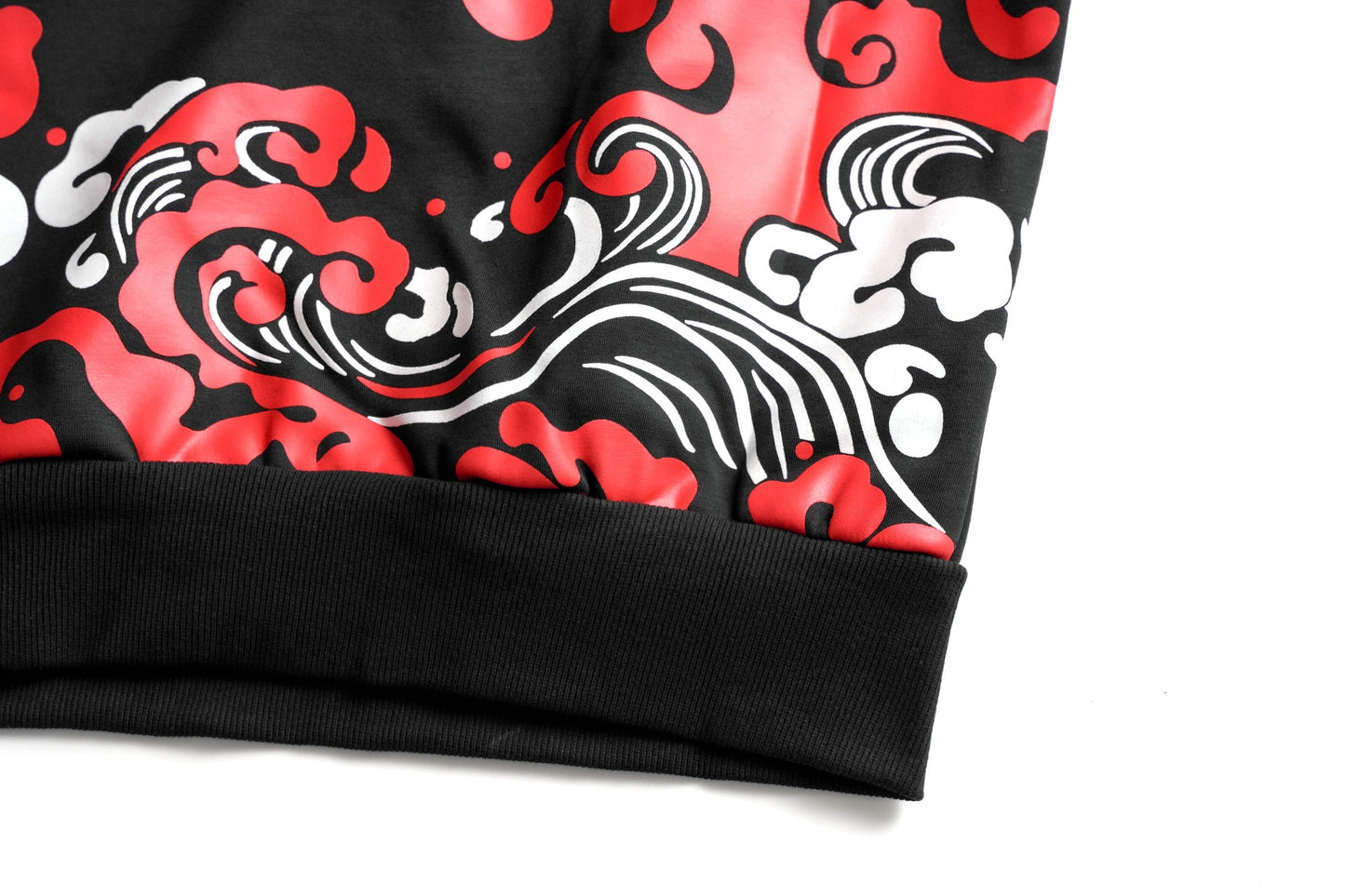 Red Demon Embroidered Sweater