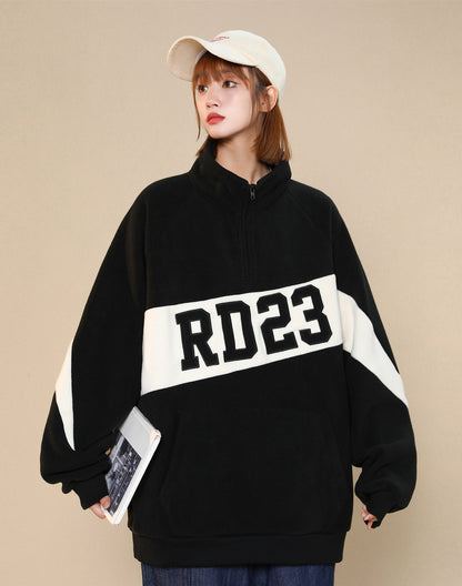 Quarter Zip Up Sweatshirt