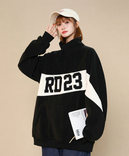 Quarter Zip Up Sweatshirt