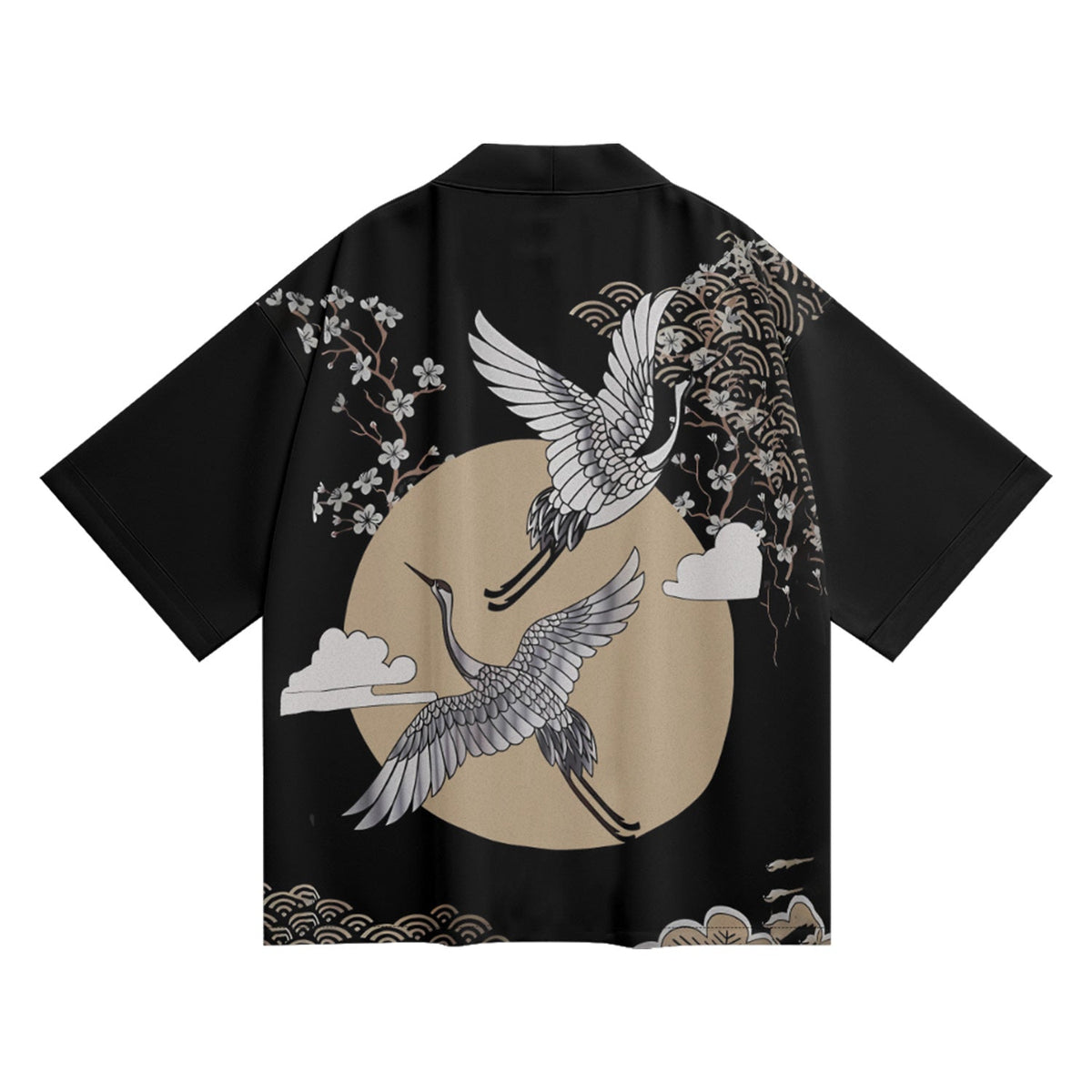 Cranes Paradise Kimono
