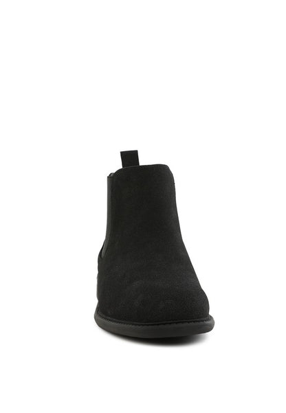 Joham Faux Leather Men Chelsea Boots