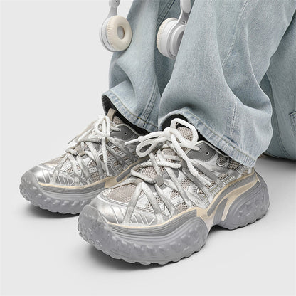 Champagne Tire Sneakers