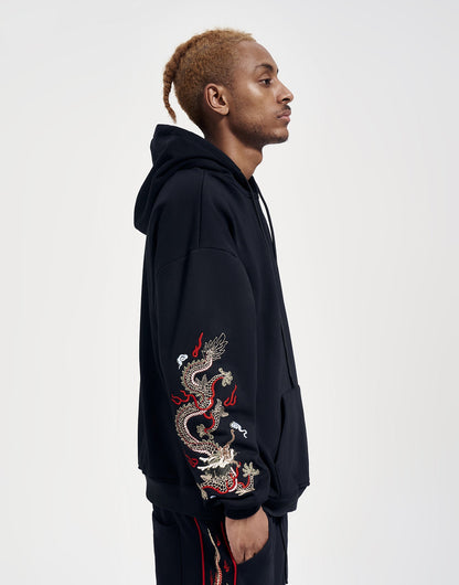 Dragon Embroidery Hoodie