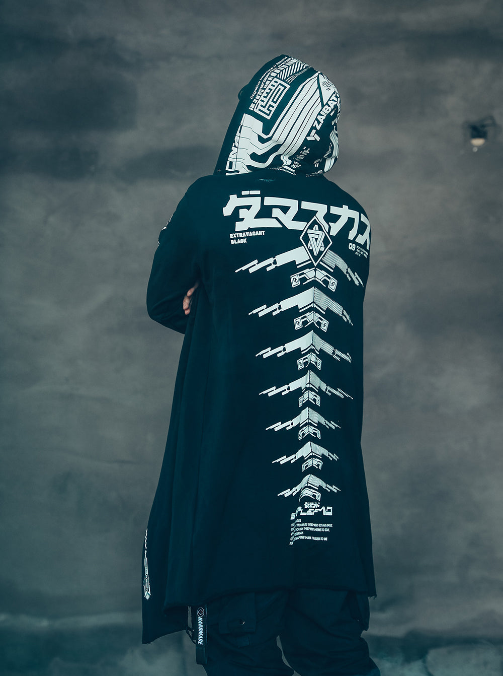 Cyber Alien Trench Coat