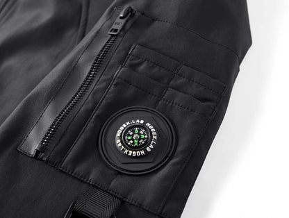 Tactical Matte Black Jacket