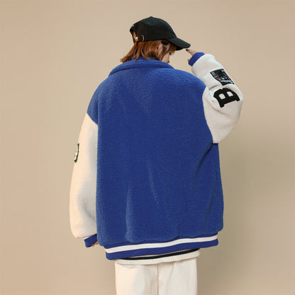 Year 94 Furry Varsity Jacket
