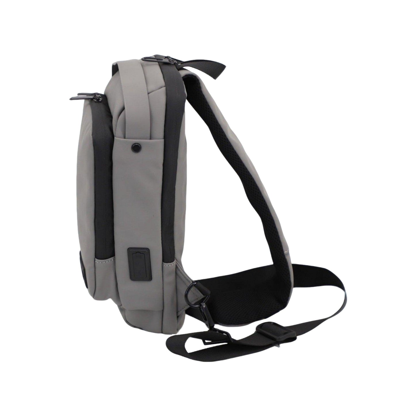 FireBar Labs Smell Proof Executive Tech Cross Body w/USB-C Fast Charge Port - Hidden Lock
