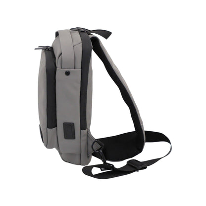 FireBar Labs Smell Proof Executive Tech Cross Body w/USB-C Fast Charge Port - Hidden Lock