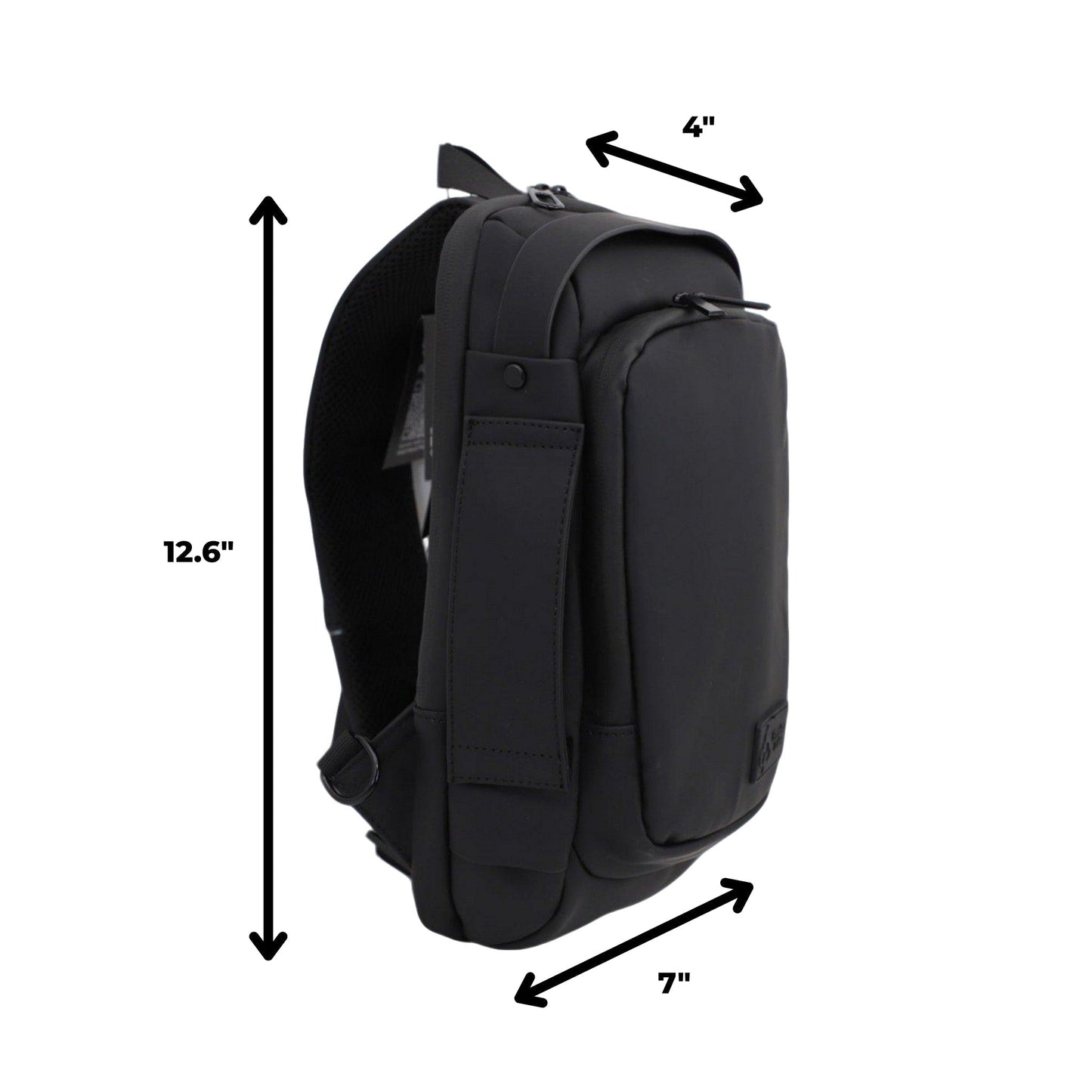 FireBar Labs Smell Proof Executive Tech Cross Body w/USB-C Fast Charge Port - Hidden Lock