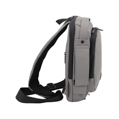 FireBar Labs Smell Proof Executive Tech Cross Body w/USB-C Fast Charge Port - Hidden Lock