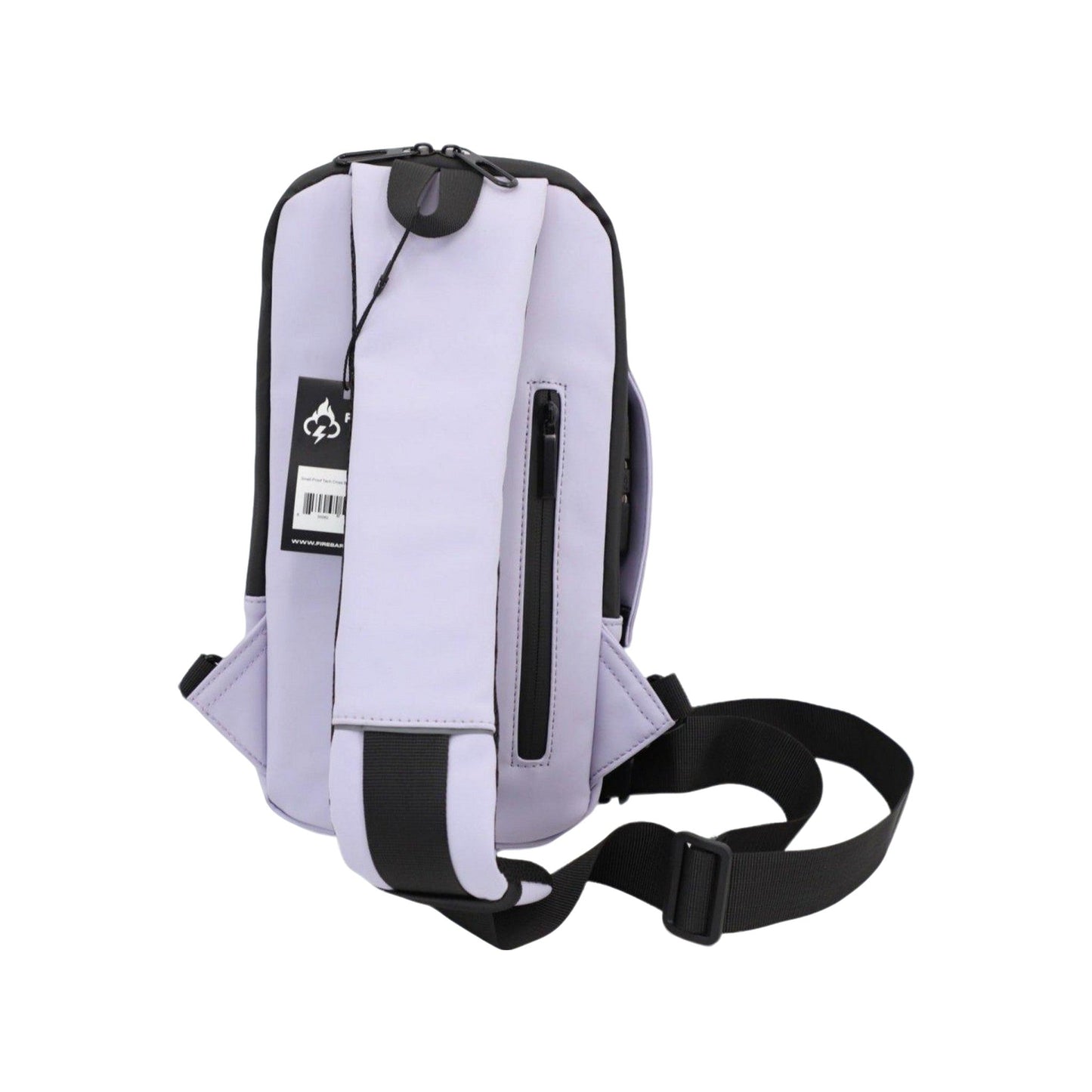 FireBar Labs Smell Proof Executive Tech Cross Body w/USB-C Fast Charge Port - Hidden Lock