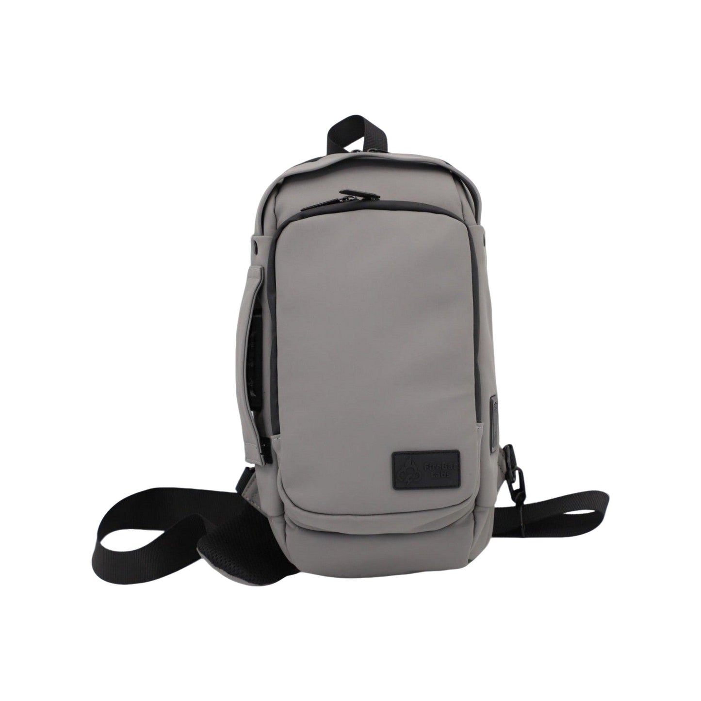 FireBar Labs Smell Proof Executive Tech Cross Body w/USB-C Fast Charge Port - Hidden Lock