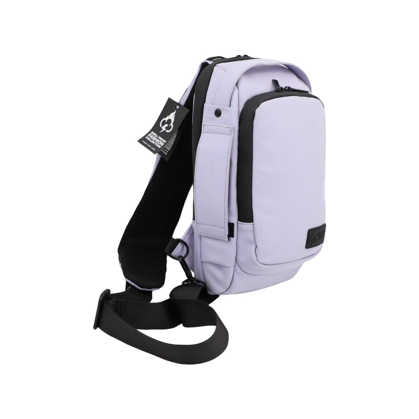 FireBar Labs Smell Proof Executive Tech Cross Body w/USB-C Fast Charge Port - Hidden Lock