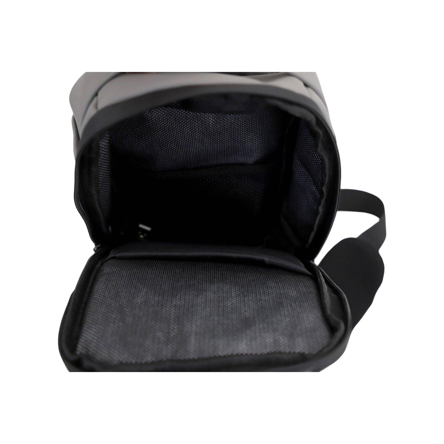 FireBar Labs Smell Proof Executive Tech Cross Body w/USB-C Fast Charge Port - Hidden Lock