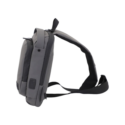 FireBar Labs Smell Proof Executive Tech Cross Body w/USB-C Fast Charge Port - Hidden Lock
