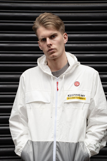 Happy Pockets Windbreaker Zip-Up Jacket
