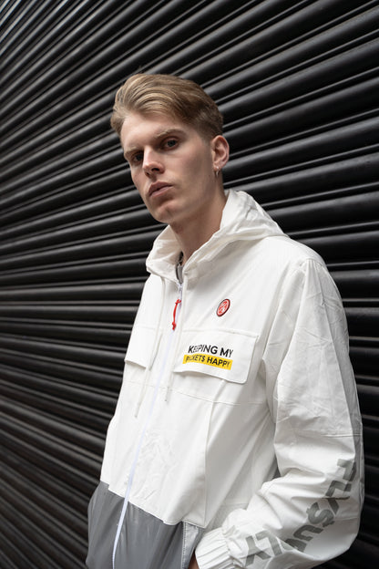 Happy Pockets Windbreaker Zip-Up Jacket