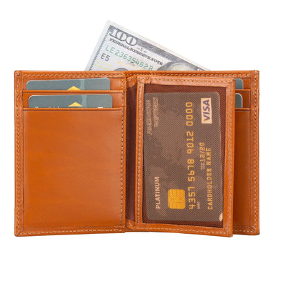 Glendo Apple AirTag Slot Leather Wallet | Handcrafted