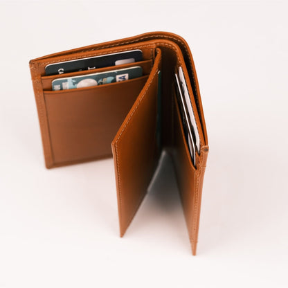 Glendo Apple AirTag Slot Leather Wallet | Handcrafted