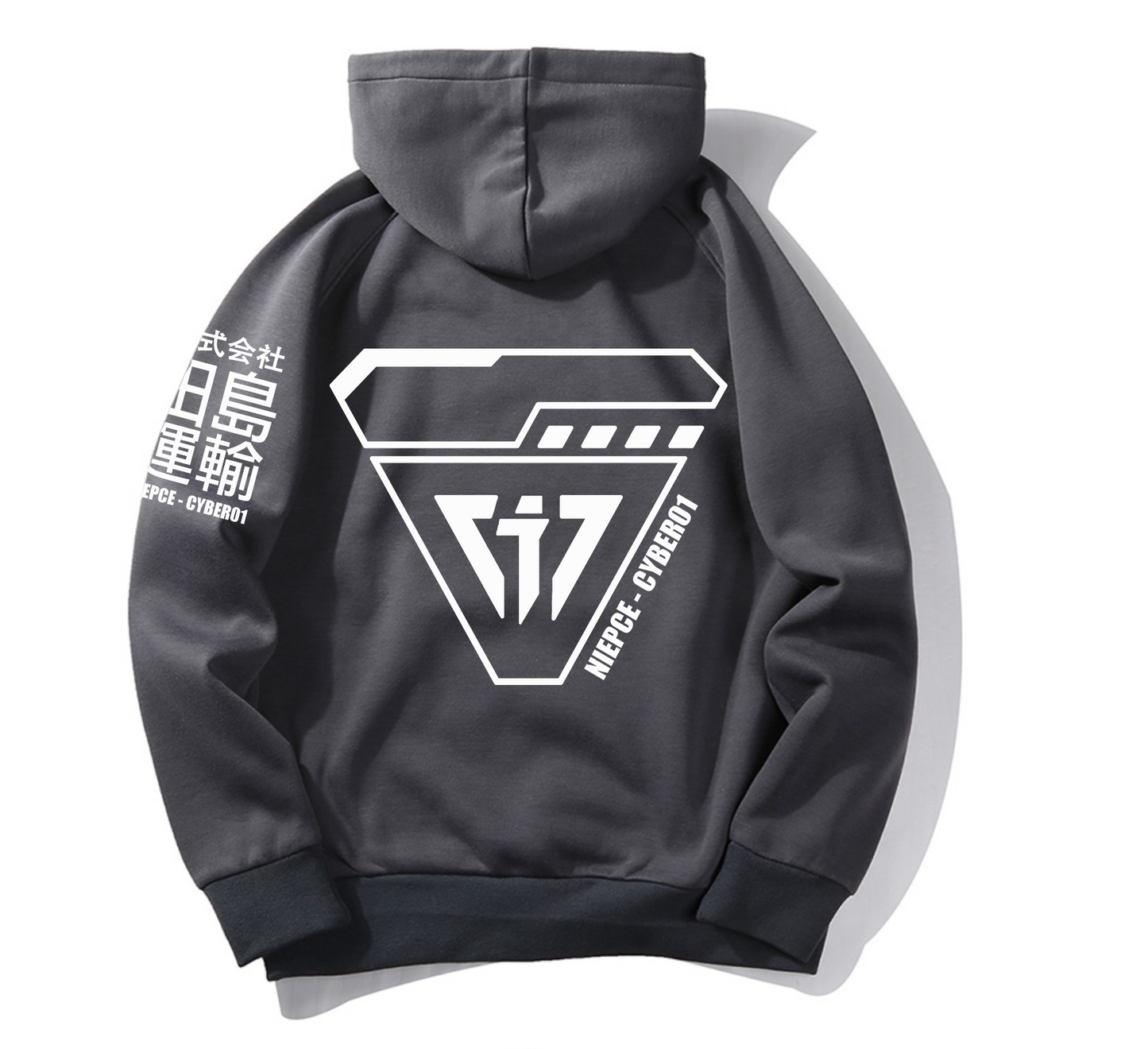Cyber01 Hoodie | Grey