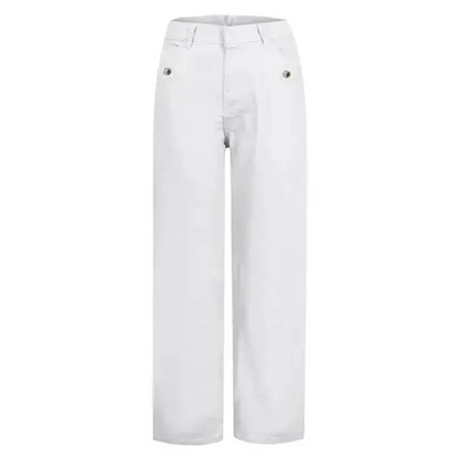 High Waist Jeans with Pockets.