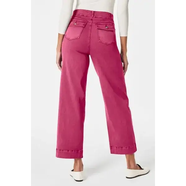 High Waist Jeans with Pockets.