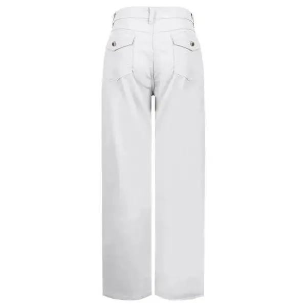 High Waist Jeans with Pockets.
