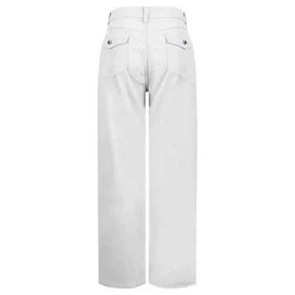High Waist Jeans with Pockets.