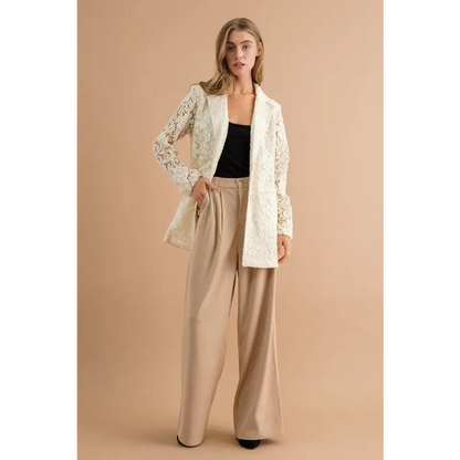 High Waisted Wide Pants.
