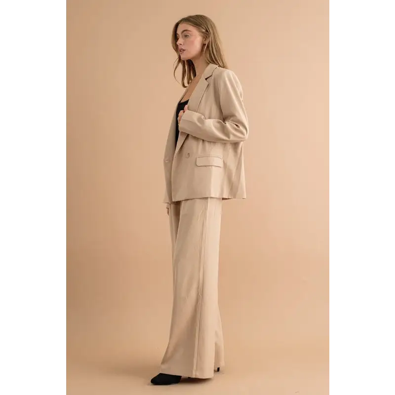 High Waisted Wide Pants.