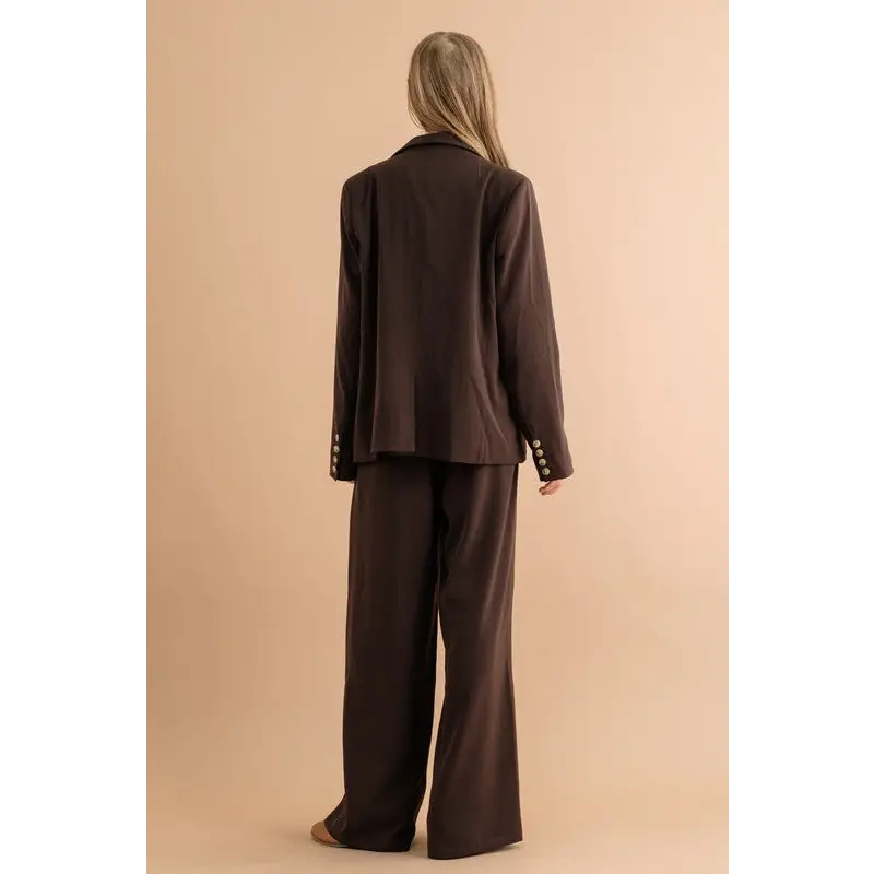 High Waisted Wide Pants.