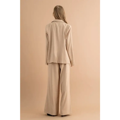 High Waisted Wide Pants.