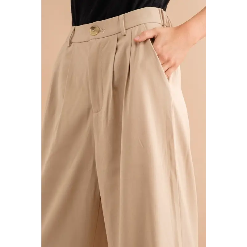 High Waisted Wide Pants.