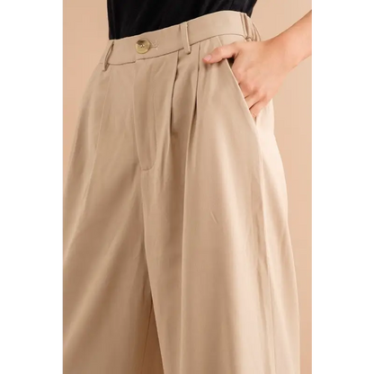 High Waisted Wide Pants.