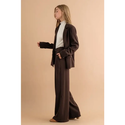 High Waisted Wide Pants.
