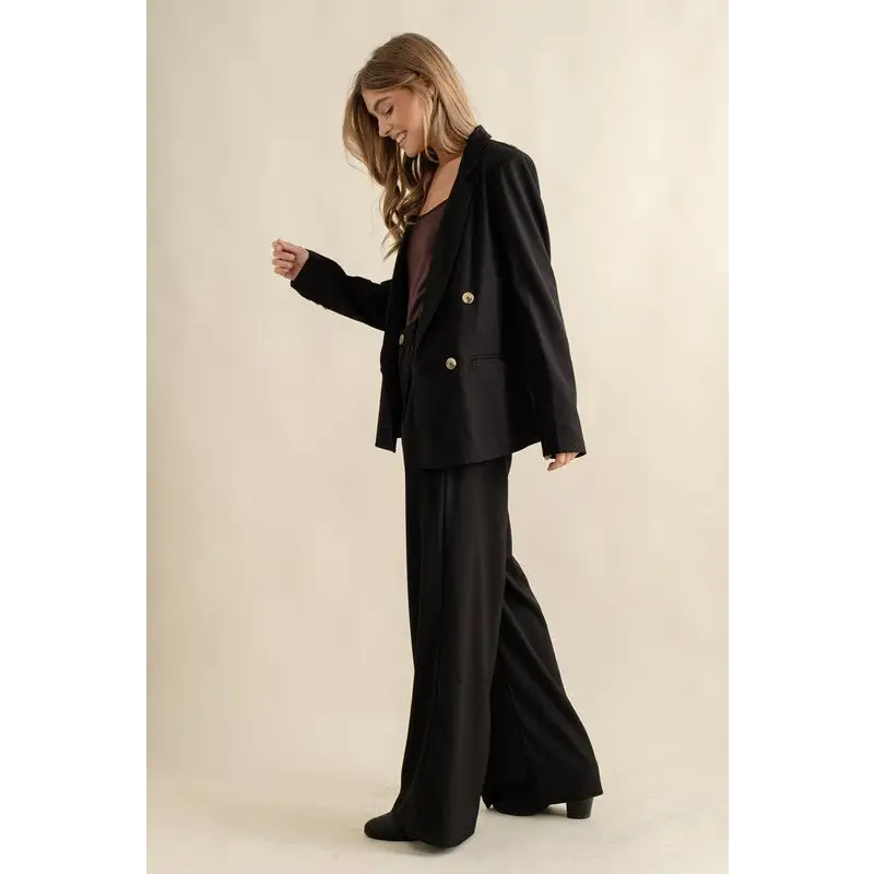 High Waisted Wide Pants.