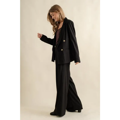 High Waisted Wide Pants.