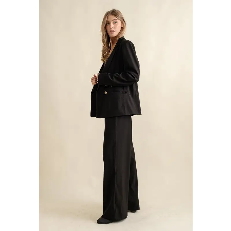 High Waisted Wide Pants.