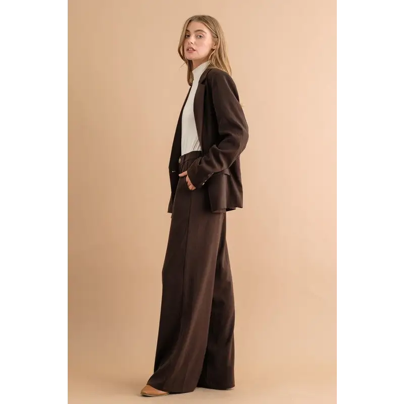 High Waisted Wide Pants.