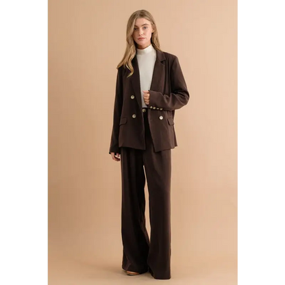 High Waisted Wide Pants.