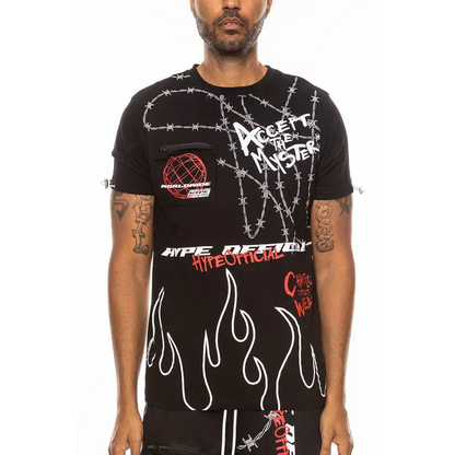Hype Official Print T-shirt.