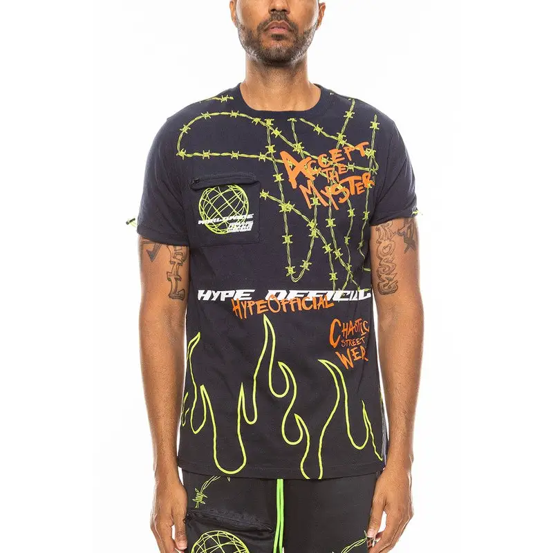 Hype Official Print T-shirt.