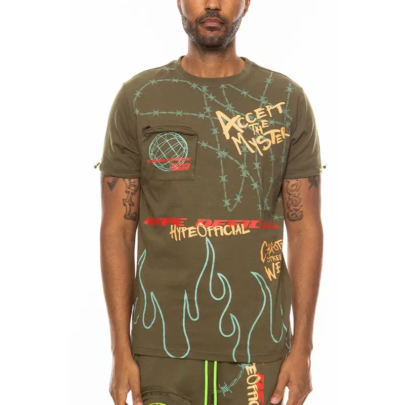 Hype Official Print T-shirt.
