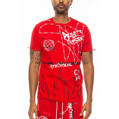 Hype Official Print T-shirt.