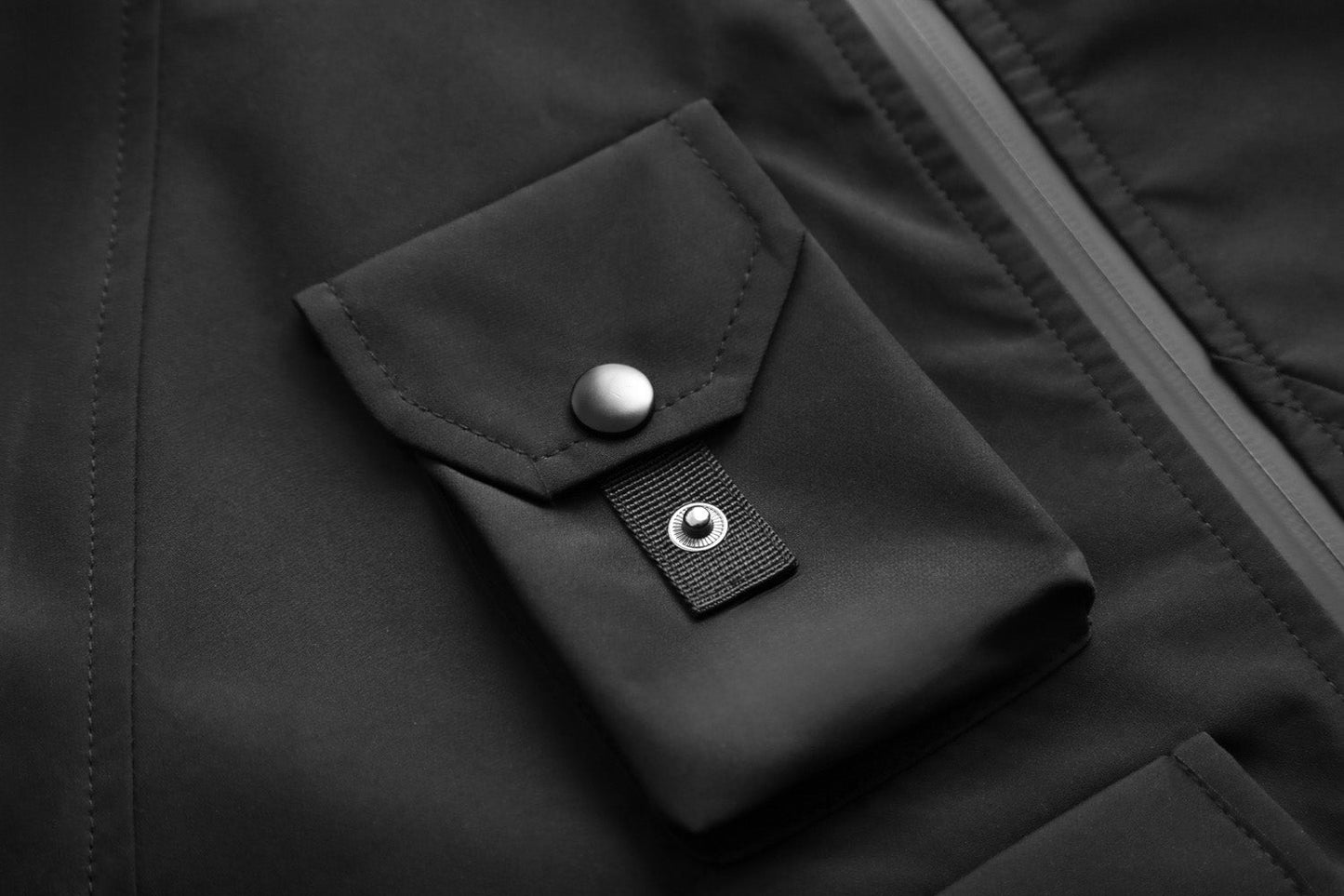 Techwear Functional Jacket | Black