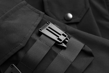Techwear Functional Jacket | Black