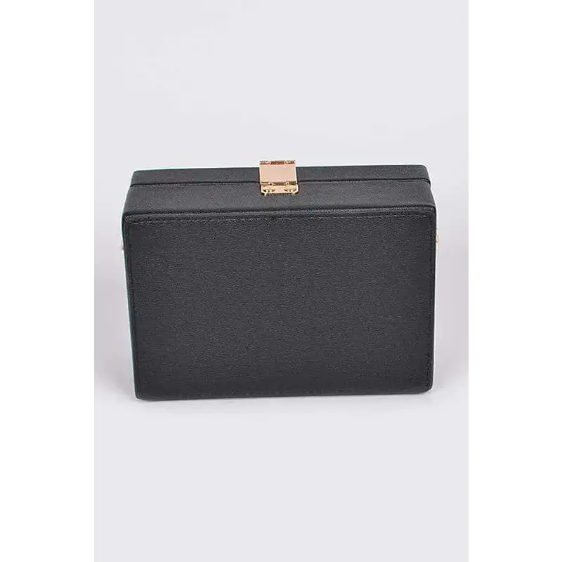 Iconic Locket Color Pencil Box Clutch.