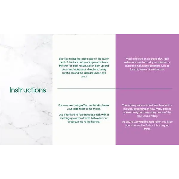 Jade Facial Roller.